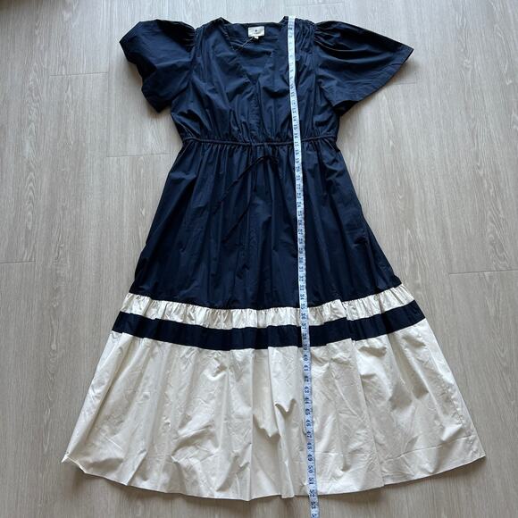 Tuckernuck Mitchell Dress Womens XL Short Sleeve Pockets Flowy Casual - Picture 5 of 13